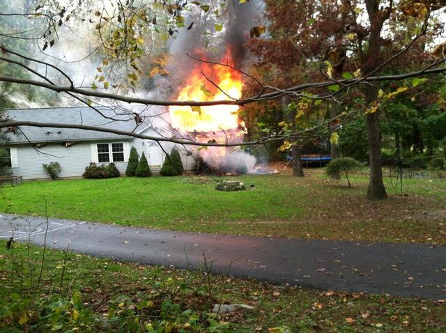 House Fire - 3504 Box - Sugarman Rd Oct 2013